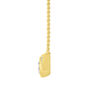 Lab Grown Diamond Three-Stone Bezel Necklace in 14K Yellow Gold &#40;1 1/2 ct. tw.&#41;