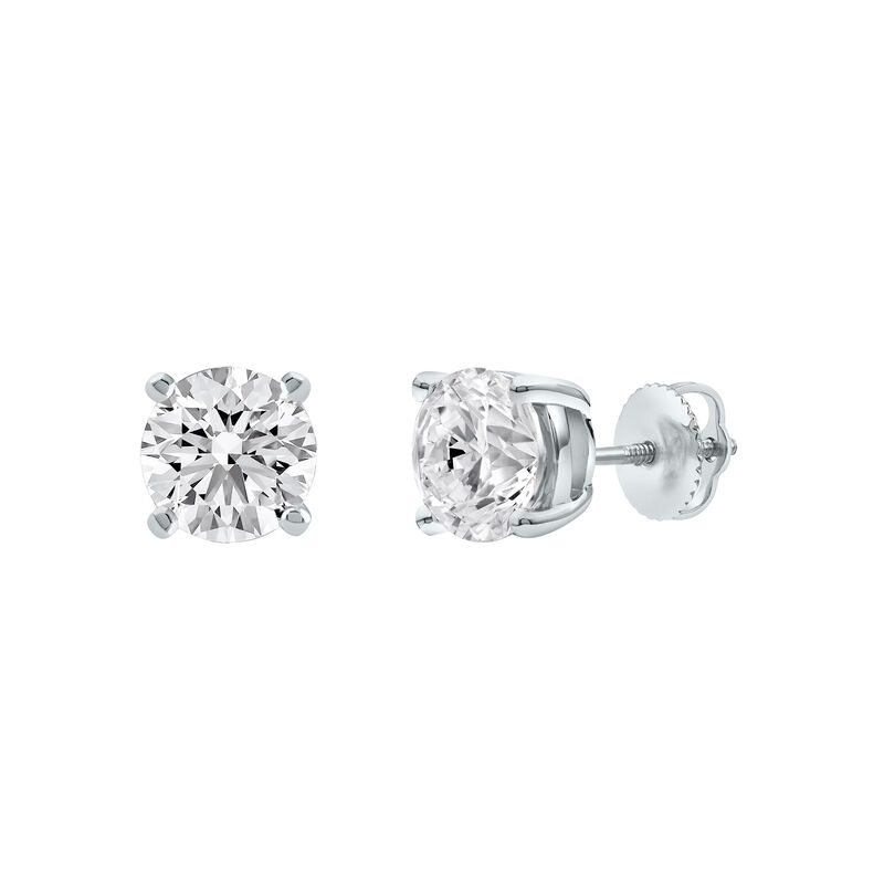 Lab Grown Diamond Stud Earrings in Platinum &#40;2 ct. tw.&#41;