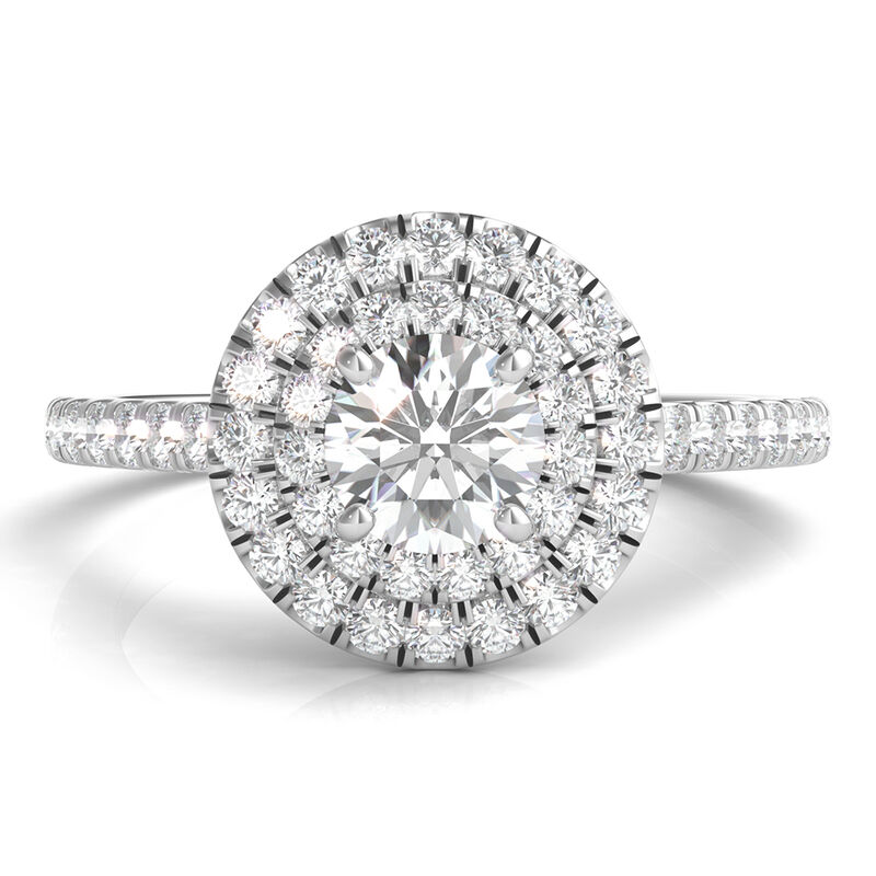 Masterpiece® Diamond Double Halo Engagement Ring
