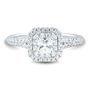 5/8 ct. tw. Diamond Halo Engagement Ring in 14K White Gold