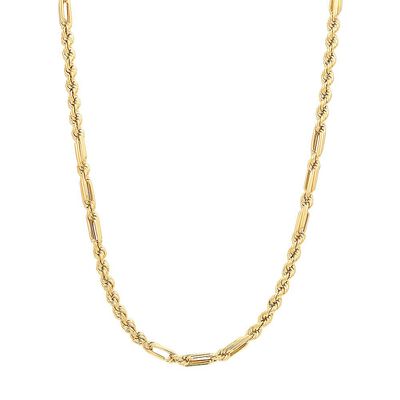 Milano Rope Chain in 14K Yellow Gold, 24