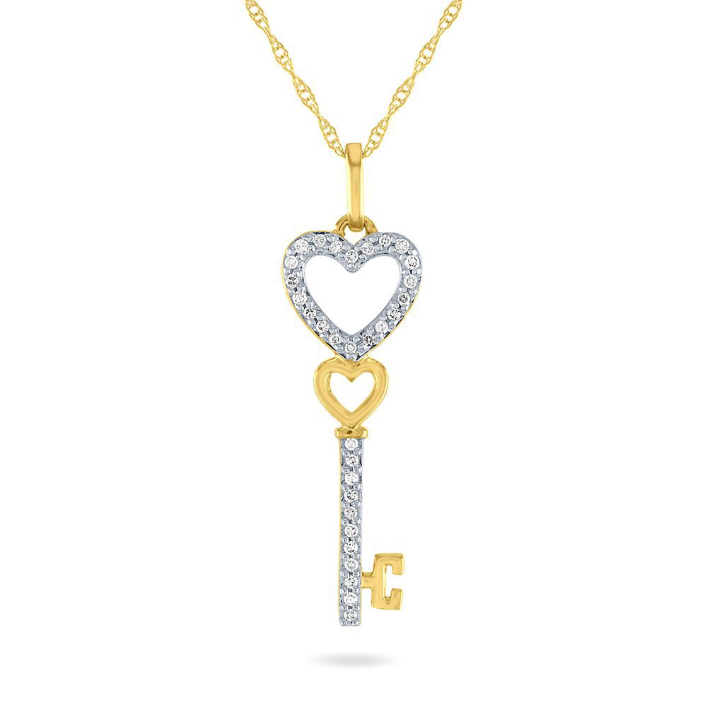 HTDBKDBK Necklace Heart Lady Frosted Heart Pendant Heart Elegant Necklace Double Necklaces & Pendants Silver, One Size 