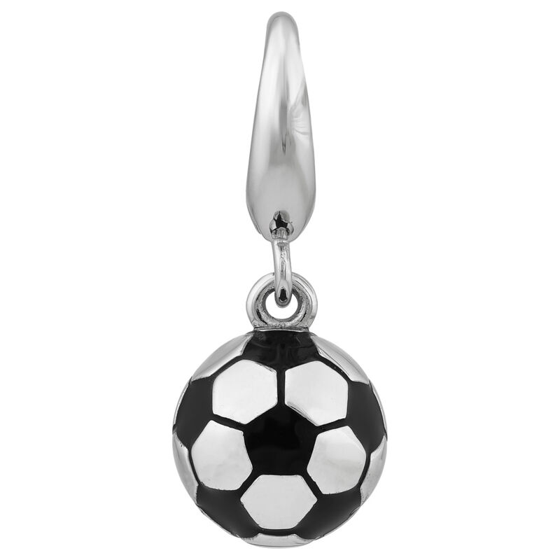 7 Stretch Magic Acrylic Soccer Ball & Silver Plated Bead Fan