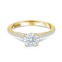 Honour Round  Lab Grown Diamond Engagement Ring &#40;1 1/3 ct. tw.&#41;