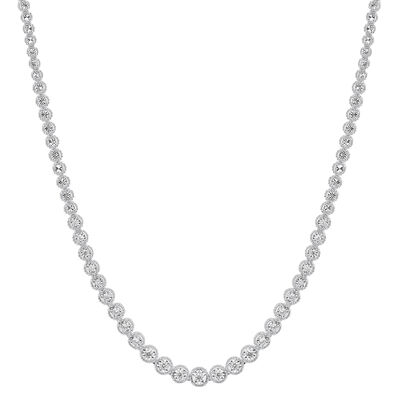 Diamond Necklace in Sterling Silver (1 ct. tw.)