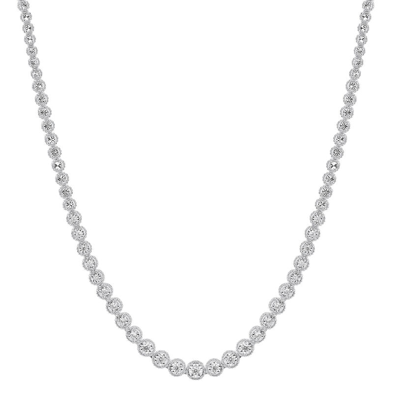 Diamond Necklace in Sterling Silver &#40;1 ct. tw.&#41;