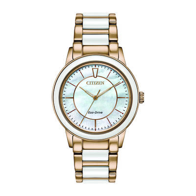 Chandler Women’s Watch in Ceramic & Rose Gold-Tone Ion-Plated Stainless Steel