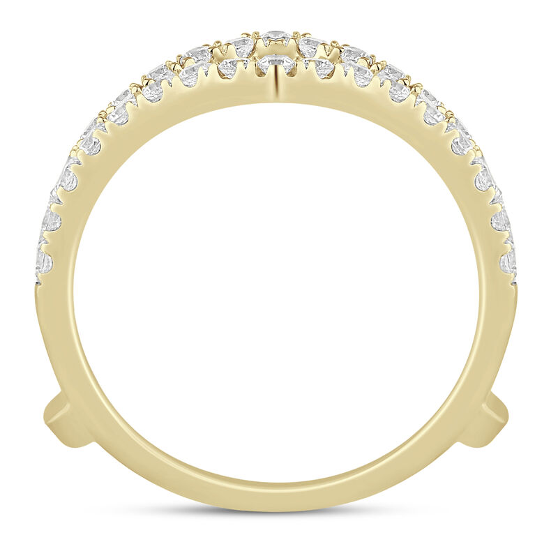 Lab Grown Diamond Chevron Ring Insert in 14K Gold &#40;1 ct. tw.&#41;
