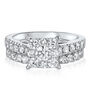 Diamond Composite Engagement Ring Set in 14K White Gold &#40;1/2 ct. tw.&#41;