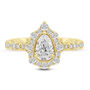Pear-Shaped Halo Diamond Engagement Ring &#40;1 ct. tw.&#41;