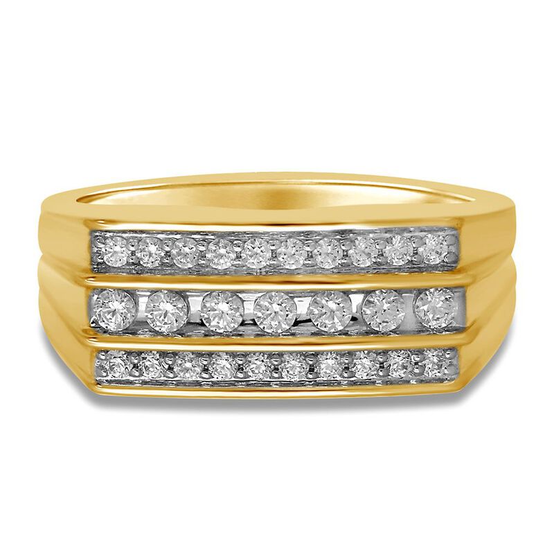 Men&#39;s 5/8 ct. tw. Diamond Ring in 10K Yellow Gold