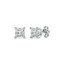 Princess-Cut Diamond Stud Earrings in 14K White Gold &#40;1/3 ct. tw.&#41;