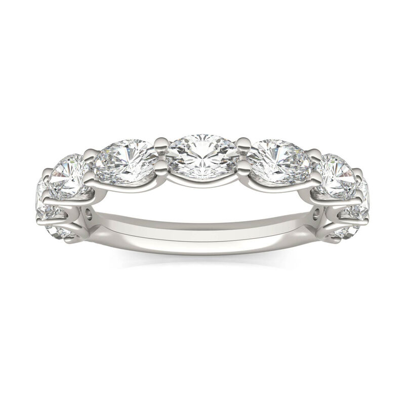Lab-Created Moissanite Band in 14K White Gold &#40;2-1/3 ct. tw.&#41;