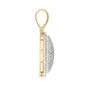 Men&rsquo;s Diamond Dog Tag in 10K Yellow Gold &#40;1/2 ct. tw.&#41;