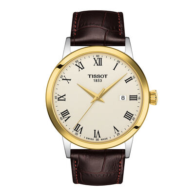 Classic Dream Men’s Watch in Gold-Tone Stainless Steel, 42MM