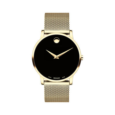 Museum Classic Men's Watch in Yellow Gold-Tone Ion-Plated Stainless Steel, 40mm