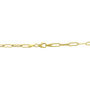 Paperclip Chain Necklace in 14K Yellow Gold, 3.15mm, 18&quot;