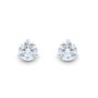 Lab Grown Diamond Martini Stud Earrings in 14K White Gold &#40;1/2 ct. tw.&#41; 
