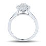1 ct. tw. Diamond Double Halo Engagement Ring in 14K White Gold