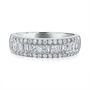 Baguette &amp; Round Diamond Band in 14K Gold &#40;7/8 ct. tw.&#41;