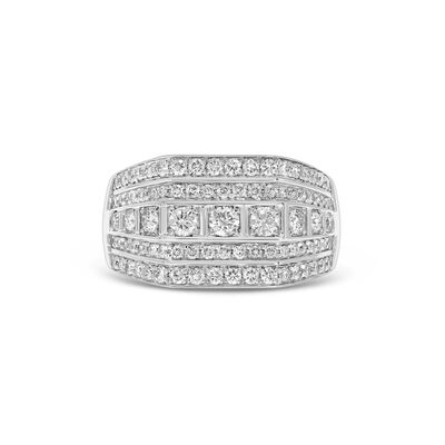 Men’s Diamond Ring in 10K White Gold (1 1/2 ct. tw.)