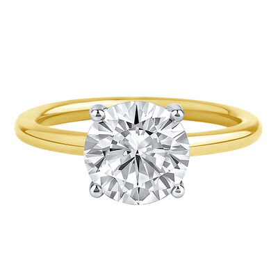 Lab Grown Diamond Round Solitaire Engagement Ring (2 ct.)