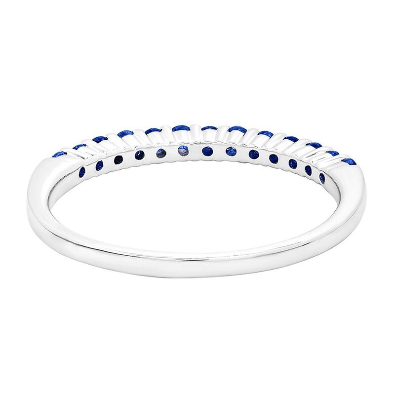 Sapphire Stack Ring in Sterling Silver