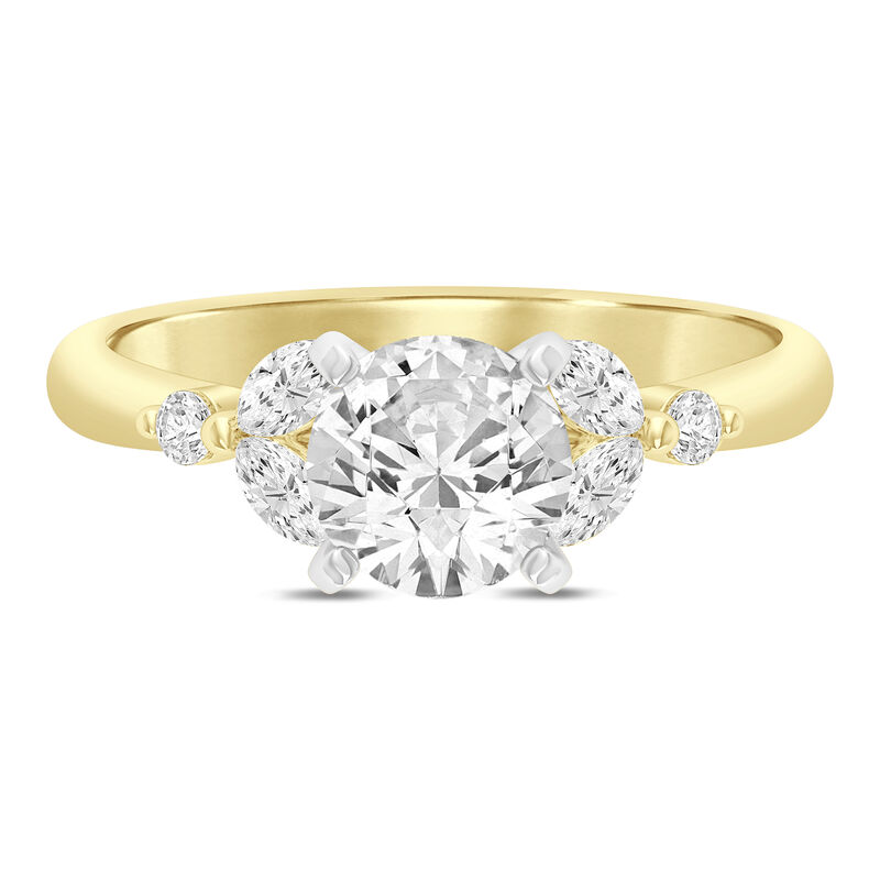 Lab Grown Diamond Semi-Mount in 14K Gold &#40;1/3 ct. tw.&#41; &#40;Setting Only&#41;