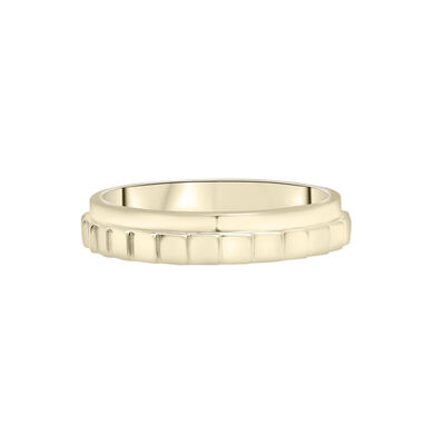 Ribbed Ring in Vermeil