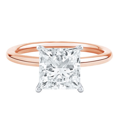Lab Grown Diamond Princess-Cut Solitaire Engagement Ring (2 ct.)