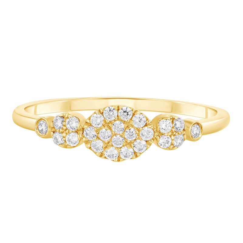 Diamond Ring in 10K Gold &#40;1/5 ct. tw.&#41;