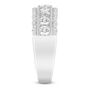 Lab Grown Diamond Multi-Row Wedding Band in 14K White Gold &#40;1 ct. tw.&#41;