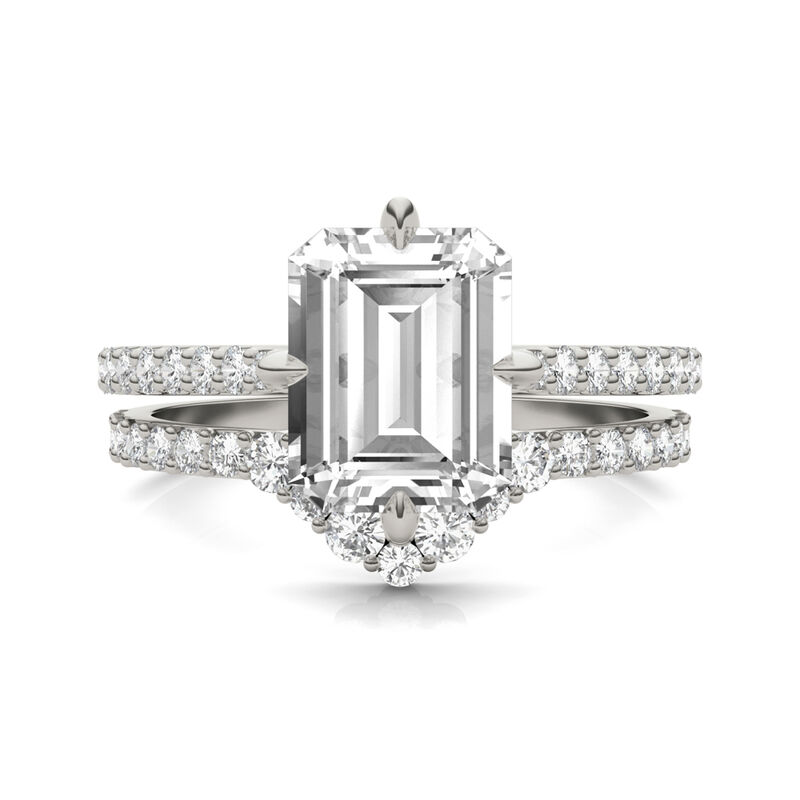 Sybil: Classic Emerald Cut Diamond Engagement Ring Ken Dana, 43% OFF