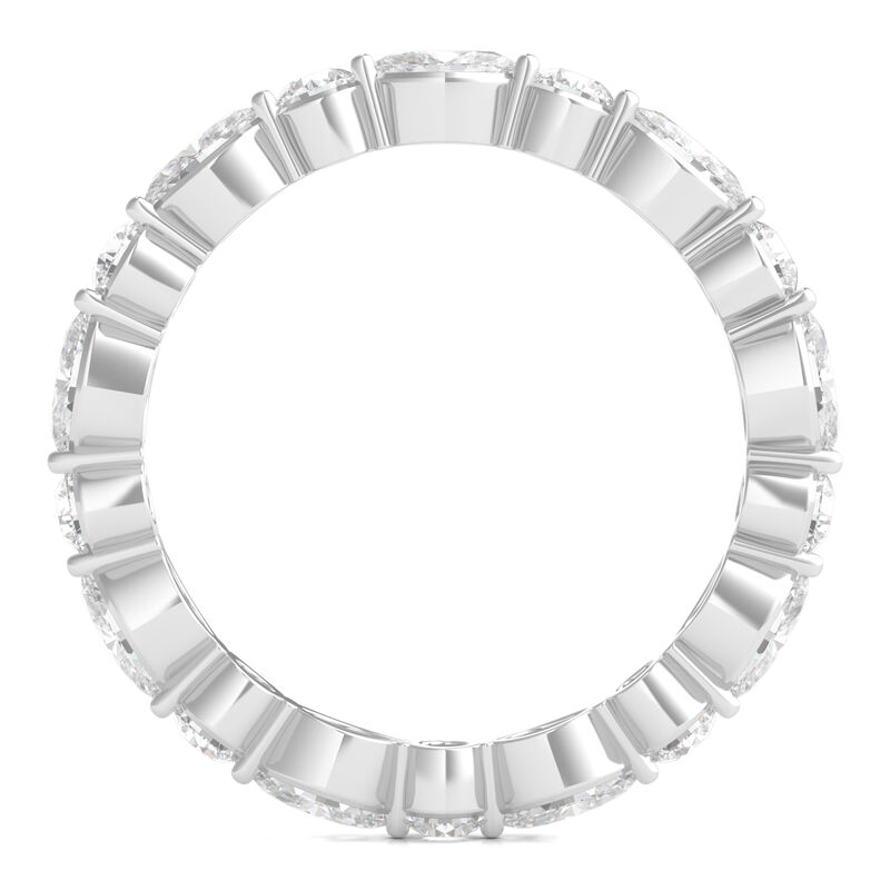 Round and Marquise-Cut Diamond Eternity Band