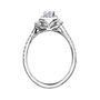 Maple Leaf Diamonds&amp;&#35;8482; 7/8 ct. tw. Diamond Engagement Ring in 18K White Gold