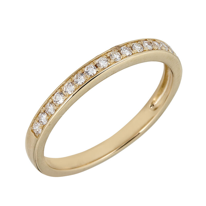 Sapphire &amp; 1/2 ct. tw. Diamond Engagement Ring Set in 14K Yellow Gold