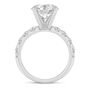 1 3/4 ct. tw. Lab Grown Diamond Semi-Mount Engagement Ring in 14K White Gold &#40;Setting Only&#41;
