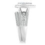 Pear-Shaped Diamond Engagement Ring Set in 10K White Gold &#40;1 1/2 ct. tw.&#41;