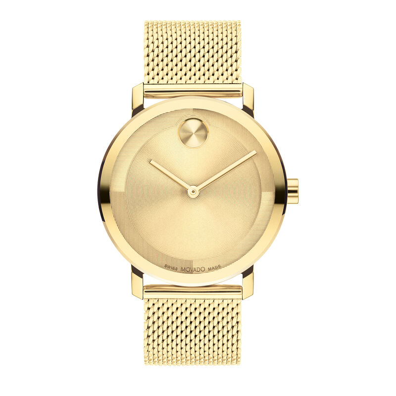 Evolution Men&rsquo;s Dress Watch in Gold-Tone Ion-Plated Stainless Steel