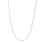 Figaro Link Chain in Sterling Silver, 2.8mm, 18&rdquo;