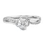 Maple Leaf Diamonds&amp;&#35;8482; 3/8 ct. tw. Diamond Engagement Ring in 18K White Gold