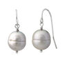 Freshwater Cultured Gray Potato Pearl Box Set in Sterling Silver