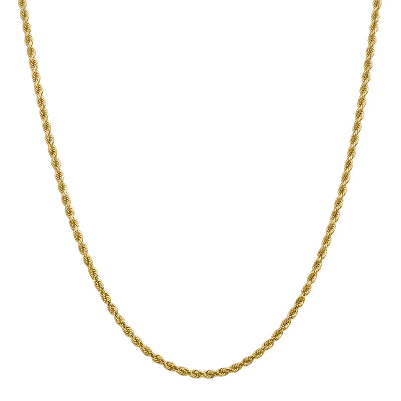 Rope Chain in 14K Yellow Gold, 24&quot;