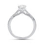 Honour Round Lab Grown Diamond Engagement Ring in Platinum &#40;1 1/3 ct. tw.&#41;