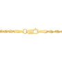Solid Glitter Rope Chain in 14K Yellow Gold, 2.5MM, 24&rdquo;