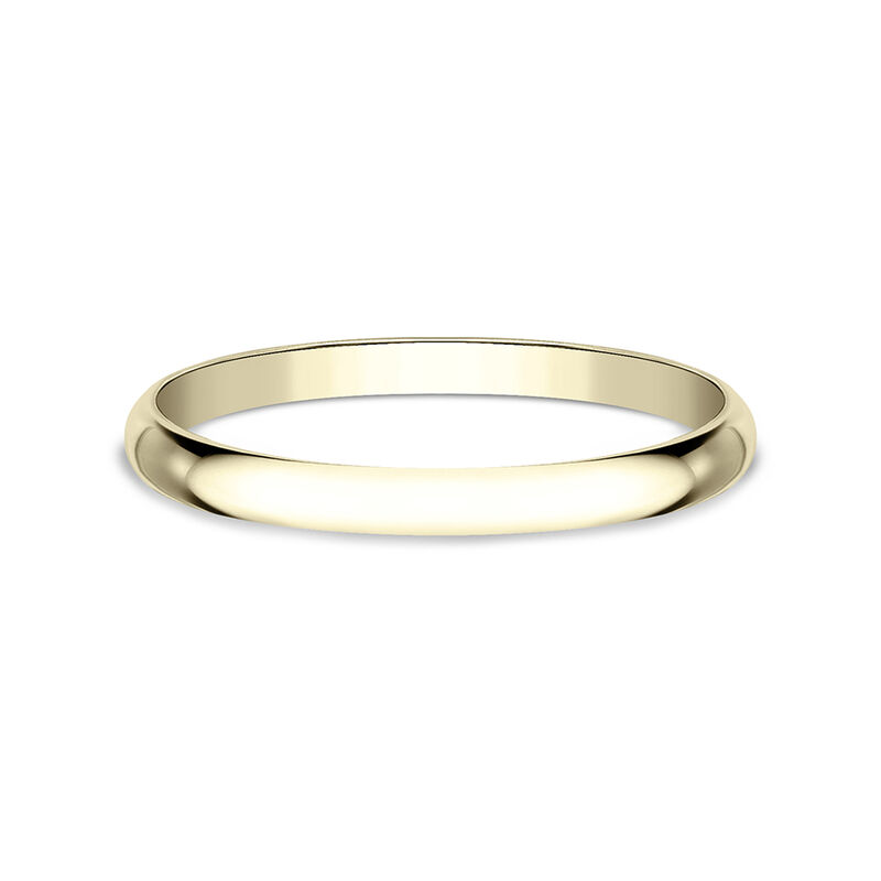 Wedding Band in 14K Gold, 1MM