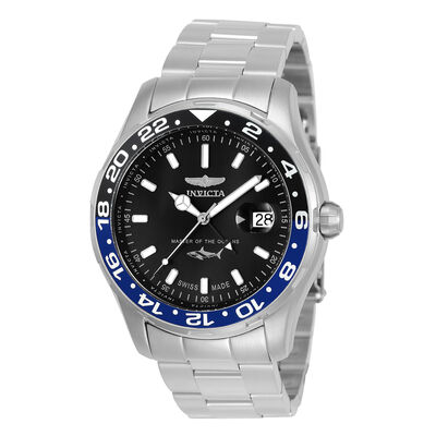 Men's Pro-Diver Watch in Stainless Steel, 44MM