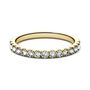 Moissanite Band in 14K Yellow Gold &#40;1/2 ct. tw.&#41;