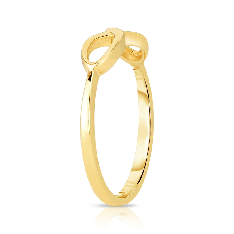 Infinity Stacking Ring in 14K Yellow Gold