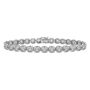 Men&rsquo;s Diamond Tennis Bracelet in Sterling Silver, 8.5&quot; &#40;3 ct. tw.&#41;